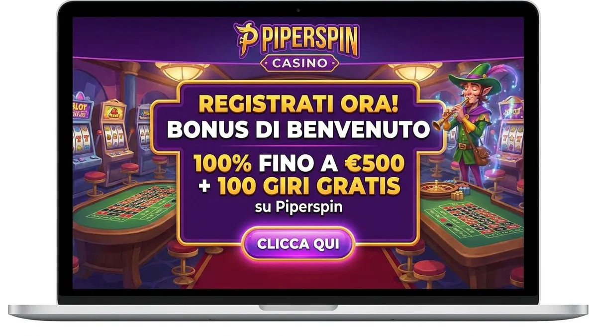 Registrazione con bonus